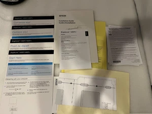 Epson BrightLink 1485Fi / 1485Fi+ Installation Guide and User's Manual - Picture 1 of 6