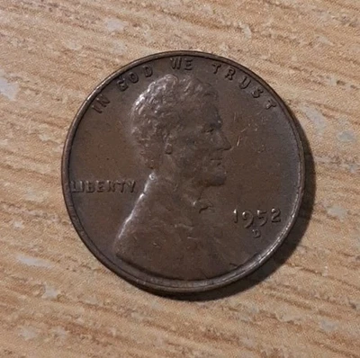 1952-D LINCOLN WHEAT PENNY DENVER ONE 1 CENT MM6 - Image 1 of 2