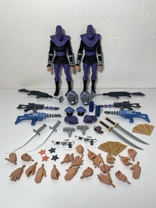 NECA Teenage Mutant Ninja Turtles Trouble's Afoot Soldier 2 Figuras Ejército - Imagen 1 de 7