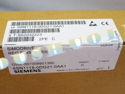 6SN1118-0DG21-0AA1 New SIEMENS SIMODRIVE Power Module 6SN1118-0DG21-0AA1 - Image 1 of 4
