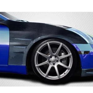 Real Carbon Fiber Pair Front Side Vent Fenders for Infiniti G35 Coupe 2003-2007 - Picture 1 of 8