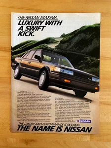 Printanzeige Nissan Maxima 1987 - Bild 1 von 1
