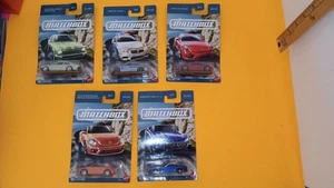 Matchbox Lot 5 Die Cast Autos BMW M5 Porsche Cayman VW Käfer Mercedes AMG Opel - Bild 1 von 3