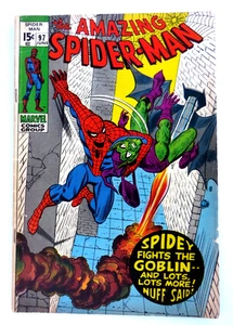 AMAZING SPIDER-MAN #97 (Marvel) National Diamond Variant, Drug issue VG+ - Picture 1 of 16