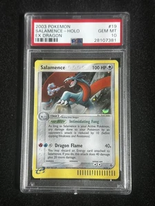 Salamence Holo 19/97 Ex Dragon Psa 10 - Picture 1 of 4
