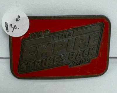 Hebilla de cinturón Star Wars "El Imperio Contraataca" - Lee Co. & Lucasfilm Ltd. Foto 1 de 2