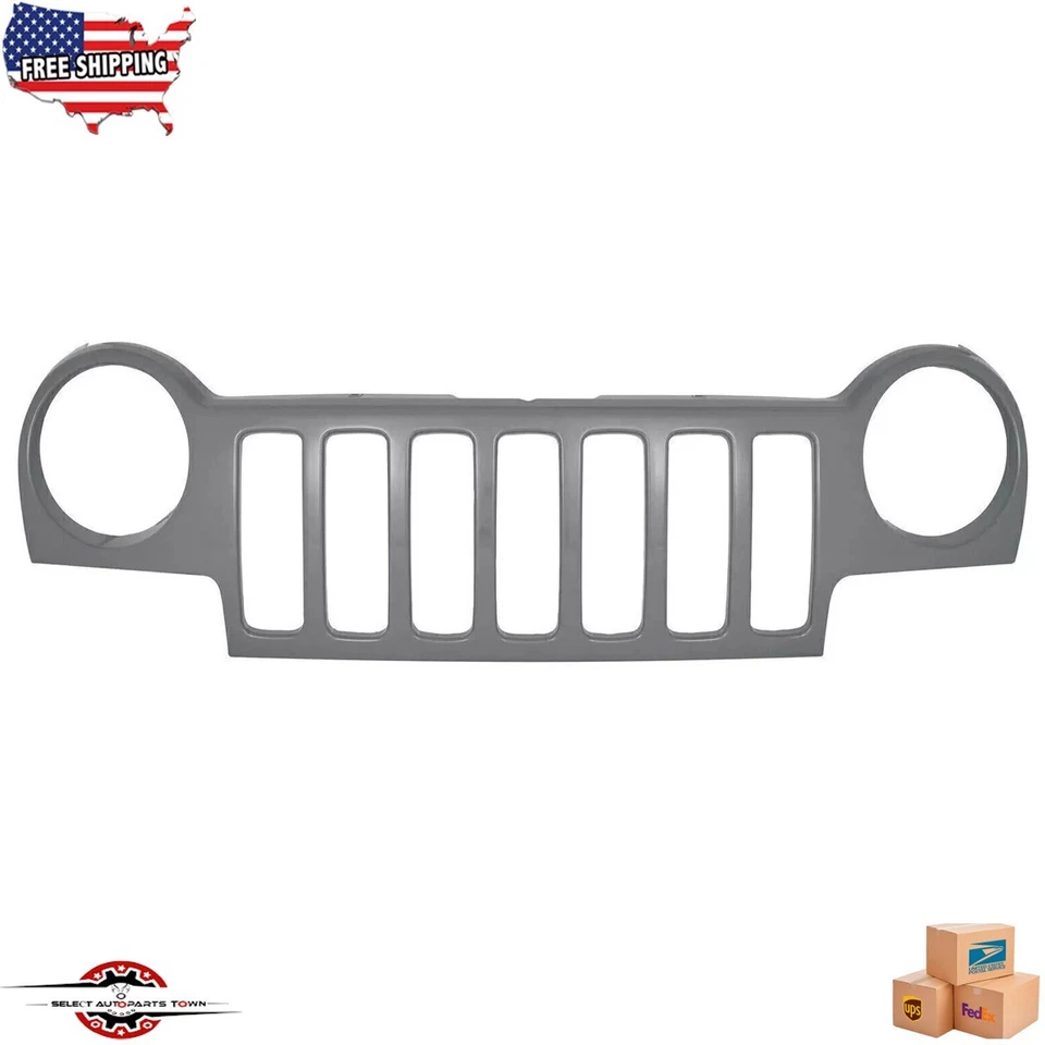 Fits 2002 2003 2004 Jeep Liberty Sport New Front Grille Paint To Match CH1200232 Foto 1 de 4