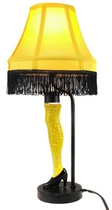 A Christmas Story 20" Glitter Motion Leg Lamp - Picture 1 of 2