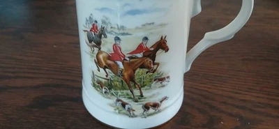 Royal Windsor Fine Bone China Hunt Scene Mug England - Image 1 of 4