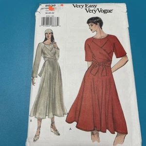 Very easy very Vogue sewing pattern women’s dress size 18 20 22 # 8938 New Uncut - Picture 1 of 10
