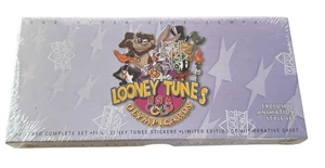 Juego completo de 55 cartas pegatinas Looney Tunes USA Olympicards baraja superior sellada NUEVO - Imagen 1 de 4