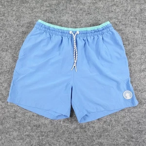 Chubbies Swim Trunks Shorts Mens Large Blue Drawstring Lined Quick Dry Beach - Picture 1 of 8
