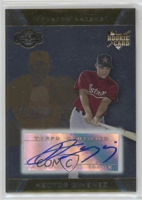 2007 Topps Co-Signers Silver Gold /100 Hector Gimenez #106 Auto - Image 1 of 2