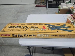 Pilot OK DAS BOX FLY Balsa R/c Model Airplane Kit - Picture 1 of 10