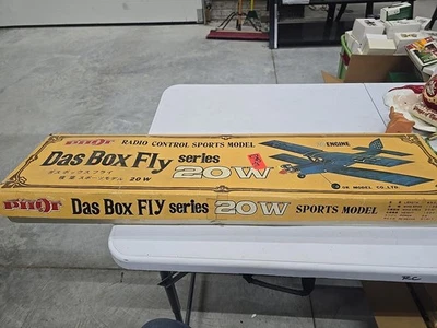 Pilot OK DAS BOX FLY Balsa R/c Model Airplane Kit - Image 1 of 4