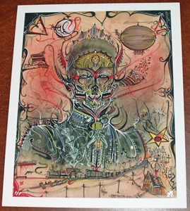 Deuce 7 Terminal Spirit Disease Art Print Poster Proof Signed 27 Street Trains - Picture 1 of 6