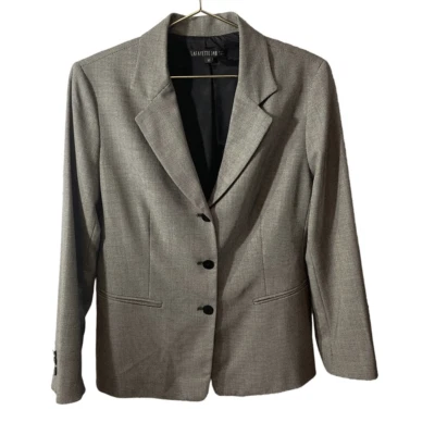 Lafayette 148 Wool Blend Three Button Blazer Size 10 - Image 1 of 4