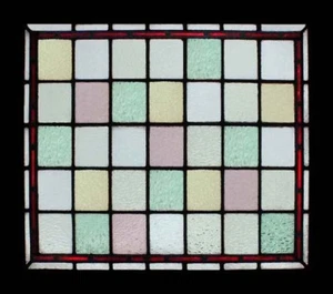 Exceptional Victorian Beauty English Antique Stained Glass Window Original Frame - Picture 1 of 1