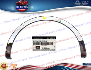 ⭐GENUINO⭐ Moldura rueda guardabarros delantero izquierda 2022-2024 GV70 NO deportiva 877F1AR000BJK - Imagen 1 de 1