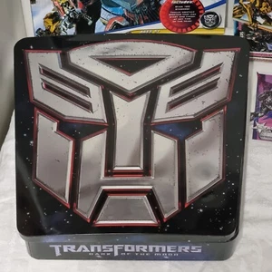 Transformers Dark of the Moon Shield Tin - Cool Kid's Stuff Inside - Incomplete - Picture 1 of 7
