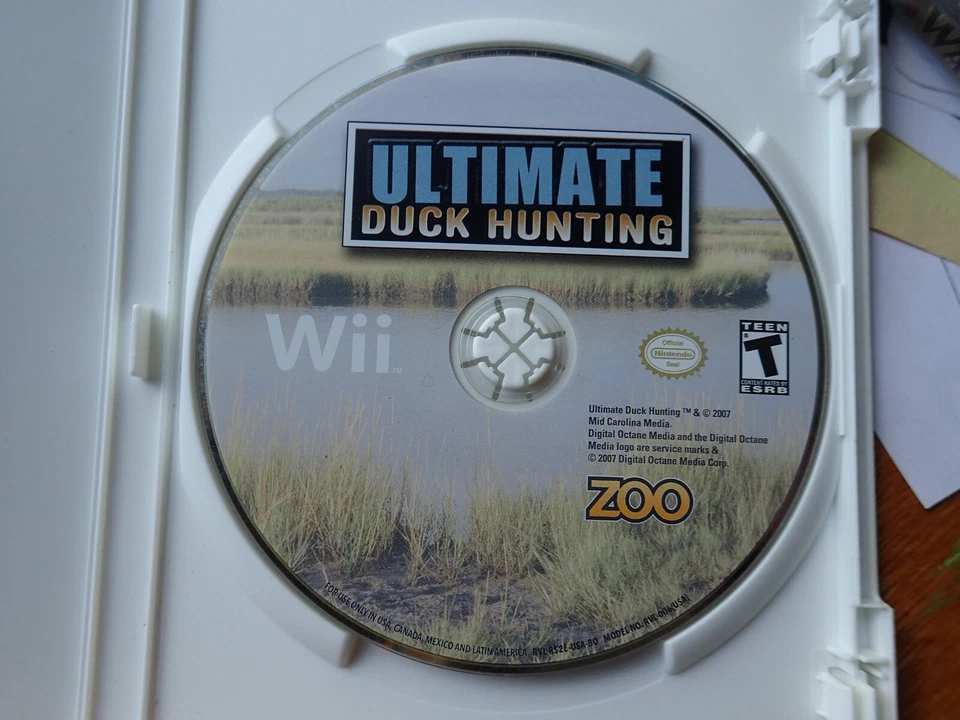 Ultimate Duck Hunting (Nintendo Wii) Game only, Tested, Fast shipping - Image 1 of 1