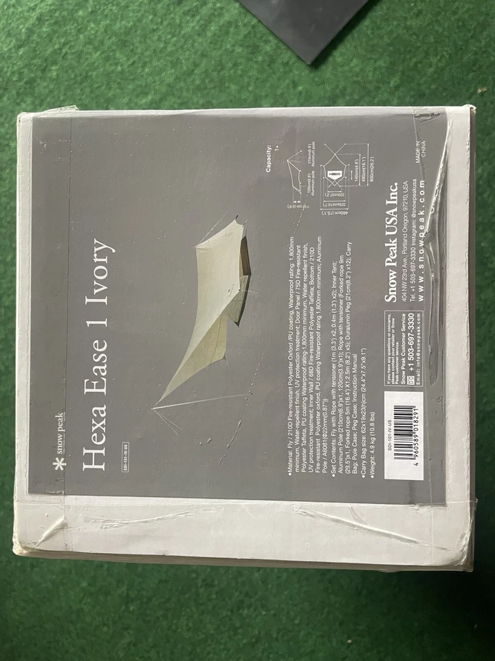 Snow Peak Hexa easy 1 marfil Foto 1 de 2