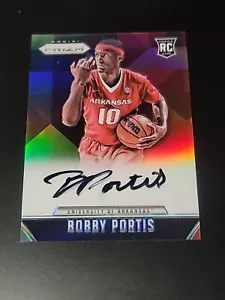 2015-16 PANINI PRIZM #RS-BP BOBBY PORTIS AUTOGRAPH ROOKIE RC "PRIZM" #5/25 BUCKS - Picture 1 of 3