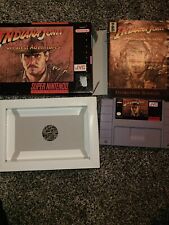 Authentic Indiana Jones' Greatest Adventures Super Nintendo SNES Complete CIB