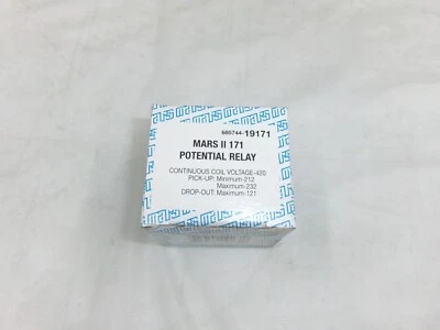 19171-MARS   MARS (MOTORS & ARMATURES) RELAY POTENTIAL MARS II 171 - Image 1 of 3