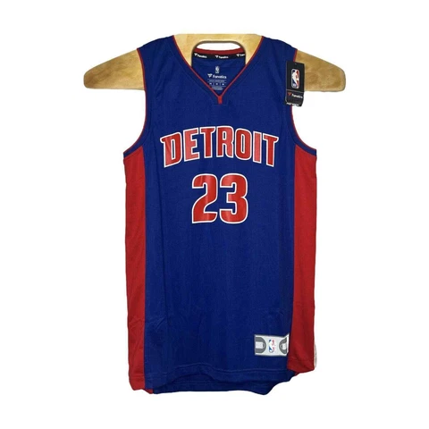 NWT Fanatics Detroit Pistons Blake Griffin #23 Home Fast Break Jersey Medium Cover