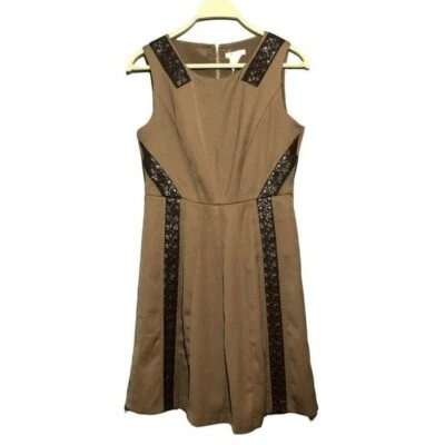 Vestido Anthropologie Esley Funda Talla S Sin Mangas Informal Ropa de Trabajo Columpio Retro Foto 1 de 4