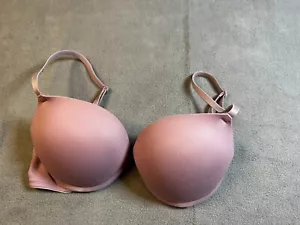 Victoria’s Secret ROSA Balconette BRAS 32C Mujer Con Aros Damas Sujetador Push Up - Imagen 1 de 6