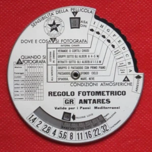 REGOLO FOTOMETRICO GR ANTARES - Imagen 1 de 2