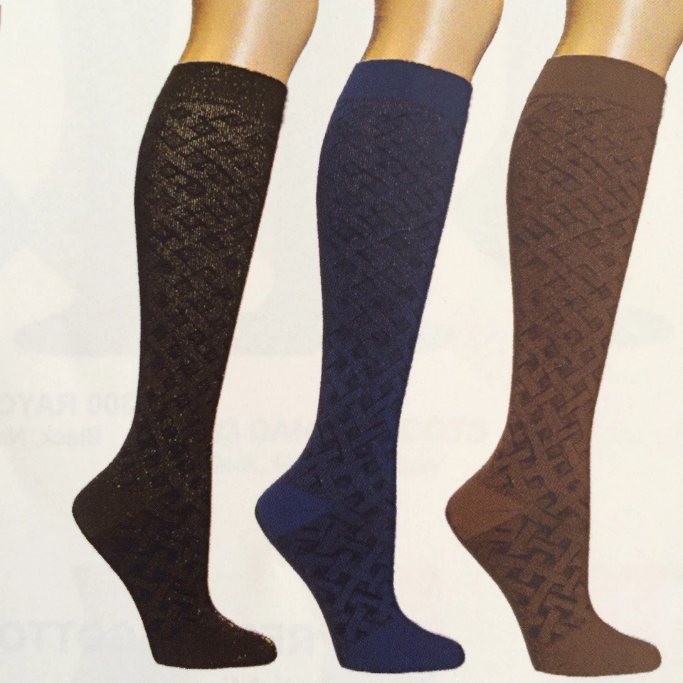 Dr. Motion Mild Compression 8-15 mmHg Knee-Hi Women's Socks, 2 Pairs - Image 1 of 1