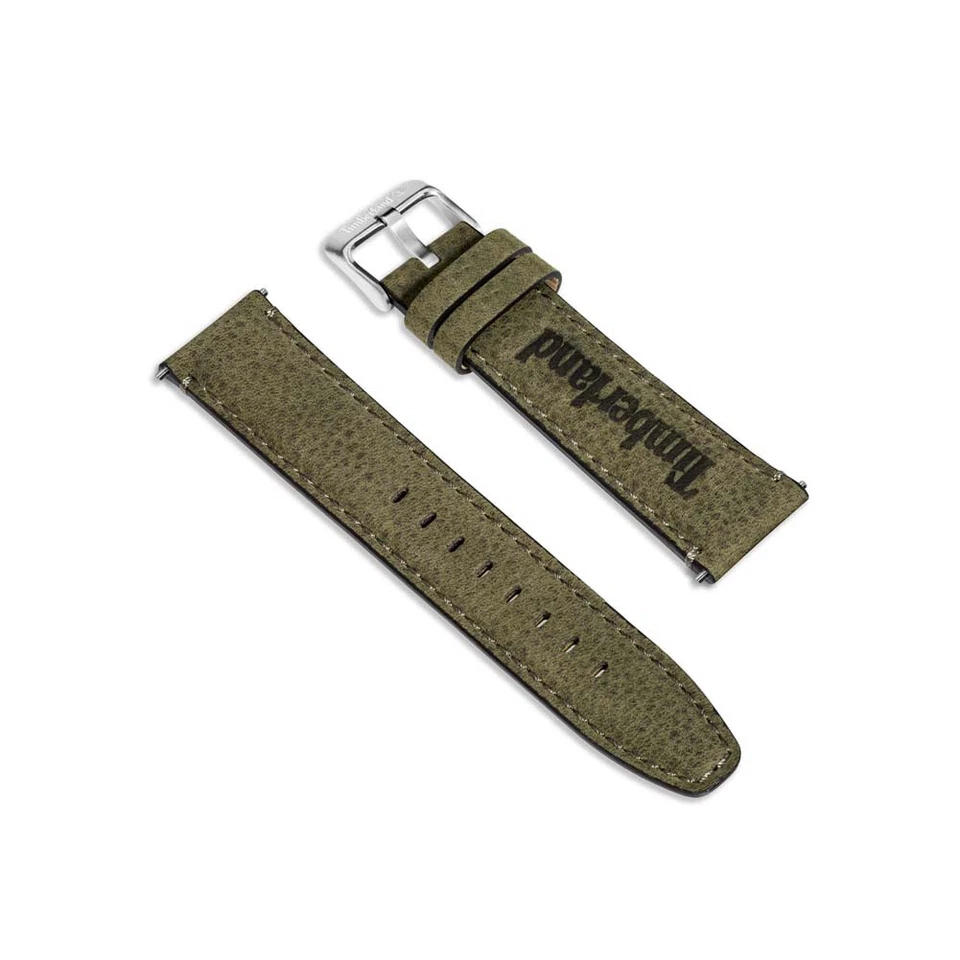 Timberland TDOUL0000712 Barnesbrook Green Leather Apple Strap - Imagem 1 de 1