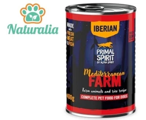 UMIDO Alpha Spirit PRIMAL dog 400 g - MEDITERRANEAN FARM - Foto 1 di 4