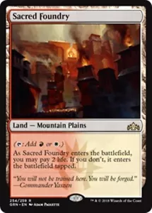 MTG - SACRED FOUNDRY - Guilds of Ravnica (R) - Picture 1 of 1