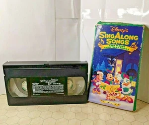 VHS - Disney's Sing Along Songs - Very Frohe Weihnachtslieder Band 8 - 27 Min. - Bild 1 von 6