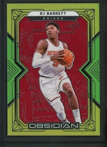 2021-22 RJ BARRETT 03/99 PANINI OBSIDIAN YELLOW - Picture 1 of 2