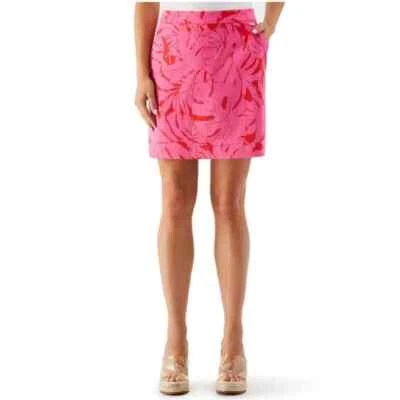 Skort elástico feminino Rafaella conforto cintura bolsos frontais - Tamanho: G - Imagem 1 de 4