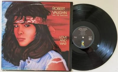Robert Vaughn and The Shadows Love And War LP NM Island Records Rock (1987) - Image 1 of 4