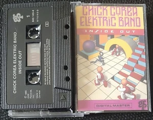 CHICK COREA ELEKTRIC BAND – INSIDE OUT CASSETTE – EX CONDITION - Bild 1 von 3