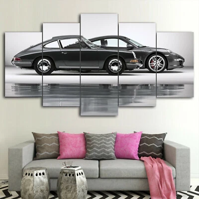 Arte de pared con impresión en lienzo de coche clásico Evolution decoración del hogar Foto 1 de 4