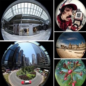 3-in-1 Mobile Phone Lens Set – Fisheye, Wide Angle & Macro for All Smartphones - Photo 1 sur 7