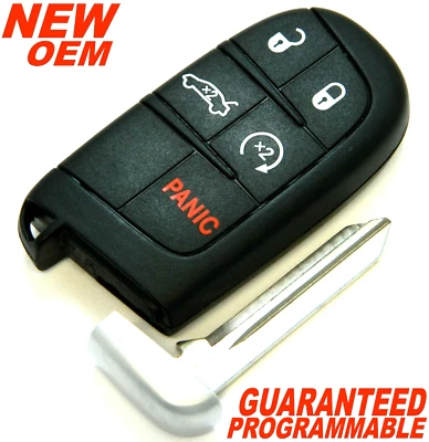NEW OEM 2019-2023 DODGE CHALLENGER CHARGER SRT REMOTE SMART KEY FOB 68394198 - Image 1 of 4