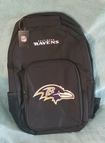 Baltimore Ravens Back Pack Book Sports Gym School Bag New Border Stripe Cover