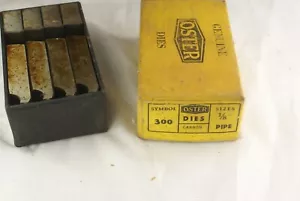 NOS OSTER 300 SERIES 1/8" PIPE DIES - Picture 1 of 2