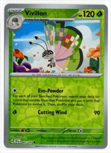 Pokemon Surging Sparks Reverse Holo 007/191 Vivillon - Picture 1 of 1