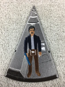 Star Wars Celebration 2019 Chicago Han Solo Patch Piece Millennium Falcon Set - Picture 1 of 2