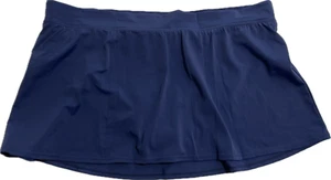 Tropical Escape Women's Swim Skirt Blue Size 18 - Picture 1 of 6
